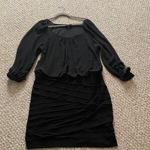 Elegant Black Women's Dress